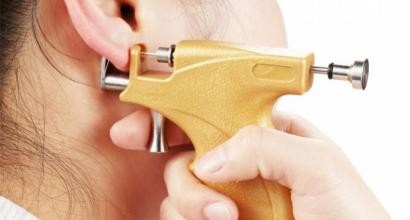 Ear piercing - benefits and harms